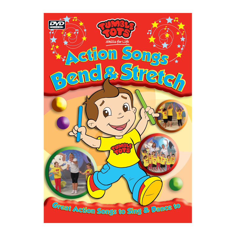 Tumble Tots Action Songs DVD Bend Stretch