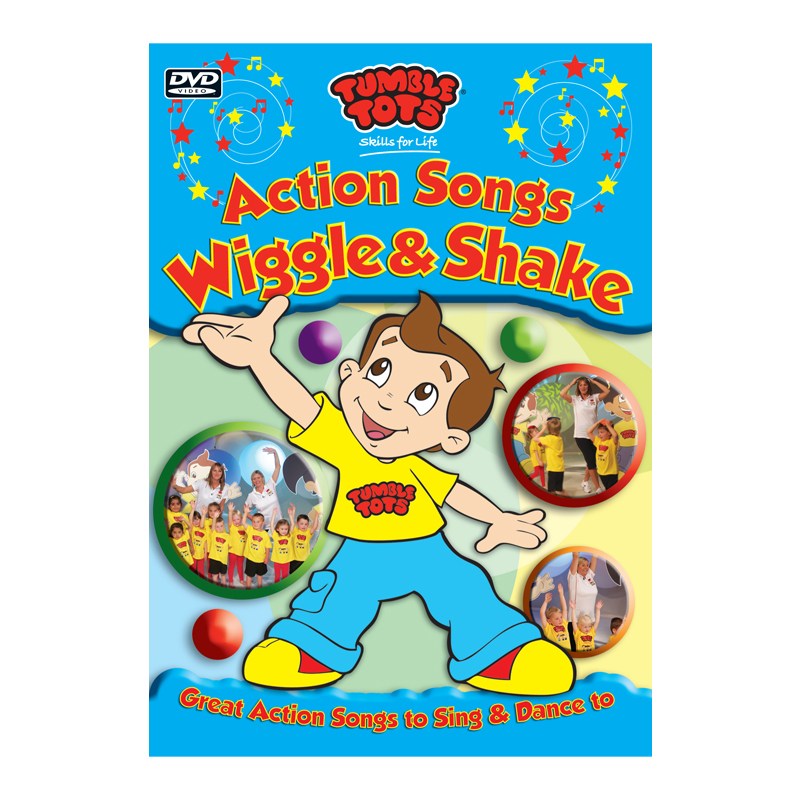 Tumble Tots Action Songs DVD Wiggle Shake
