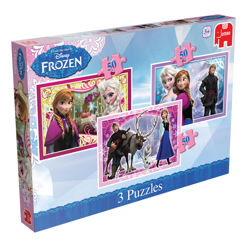 Disney Frozen Trio Puzzles