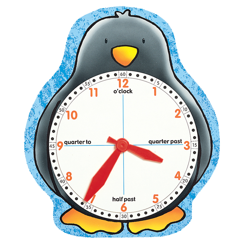 Penguin Clock Face