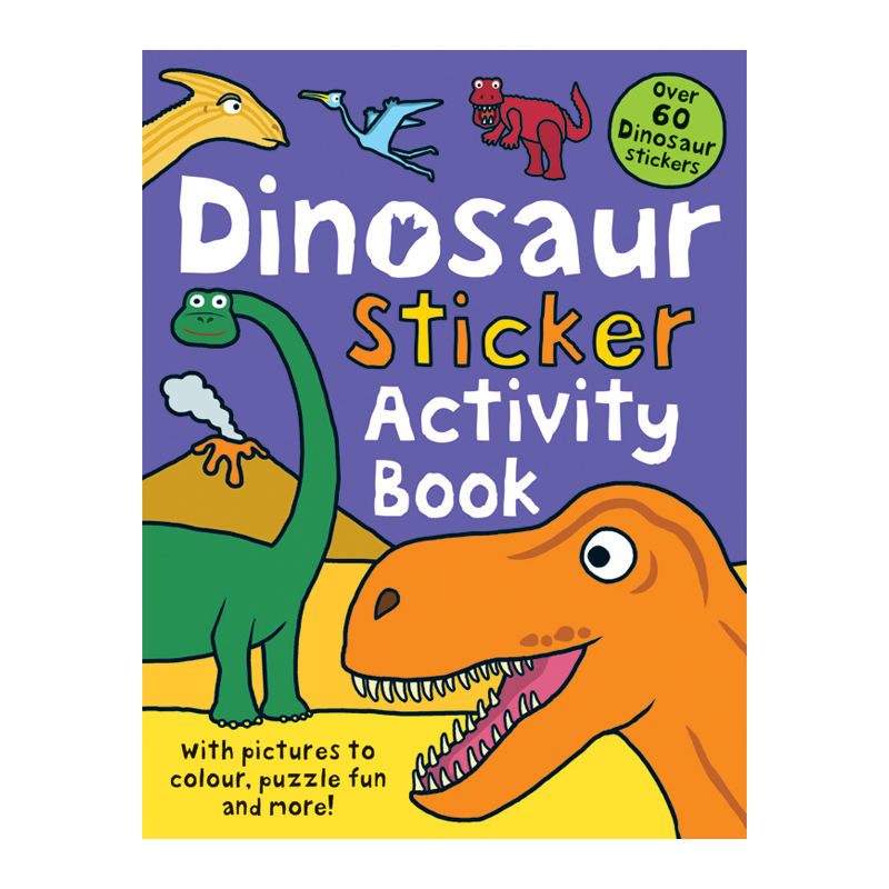 Dinosaur Sticker Activity Book