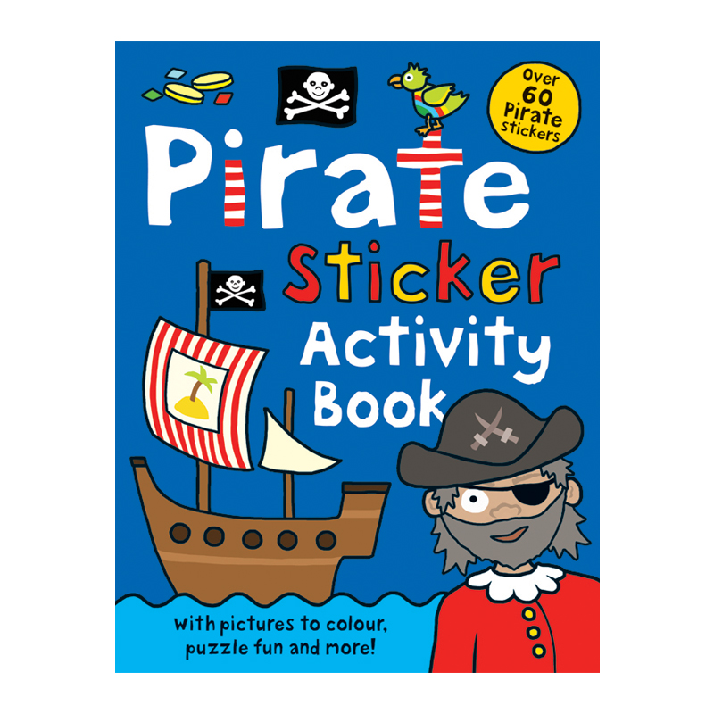 Pirate Sticker Activity Book