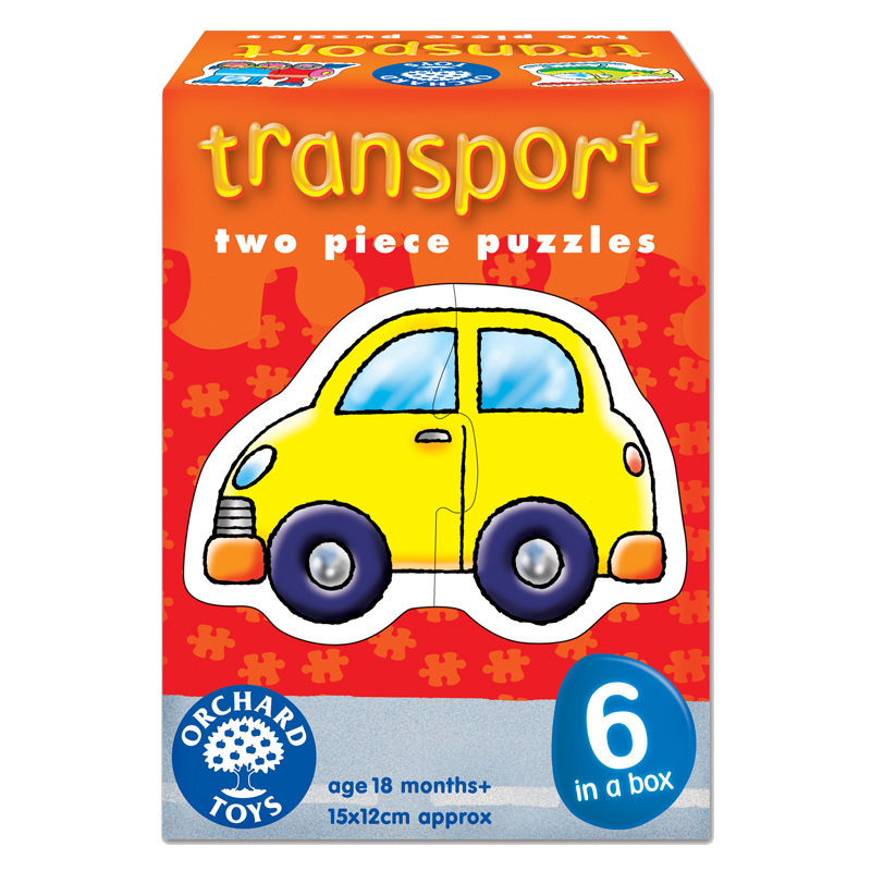 Transport Two Piece Puzzles