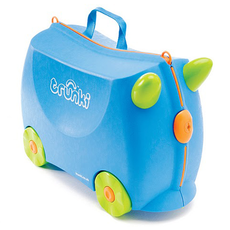 Trunki Ride on Suitcase Terrance Blue