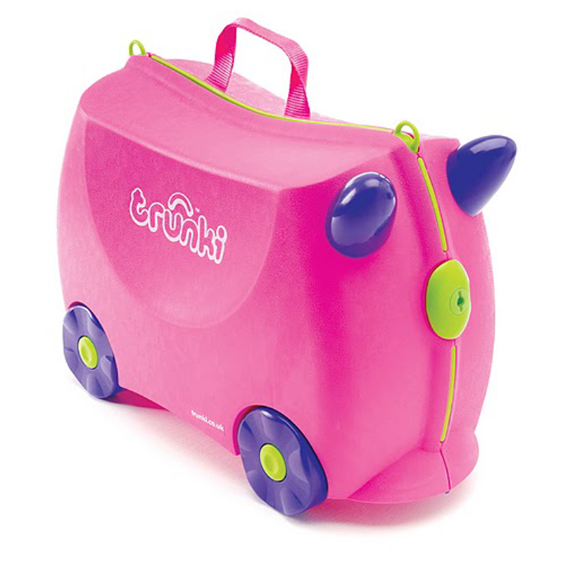 Trunki Ride on Suitcase Trixie Pink