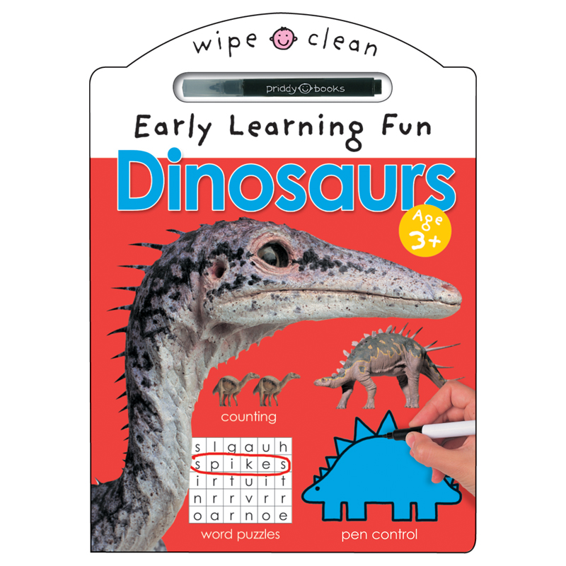 Wipe Clean Early Learning Fun Dinosaurs