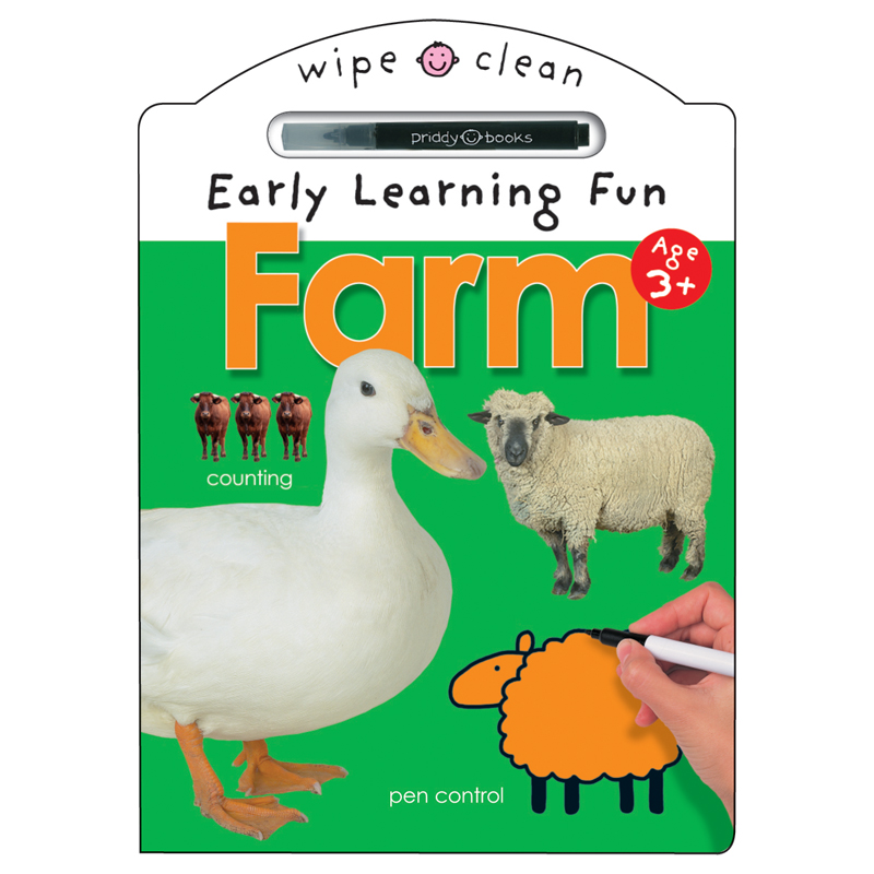 Wipe Clean Early Learning Fun Farm