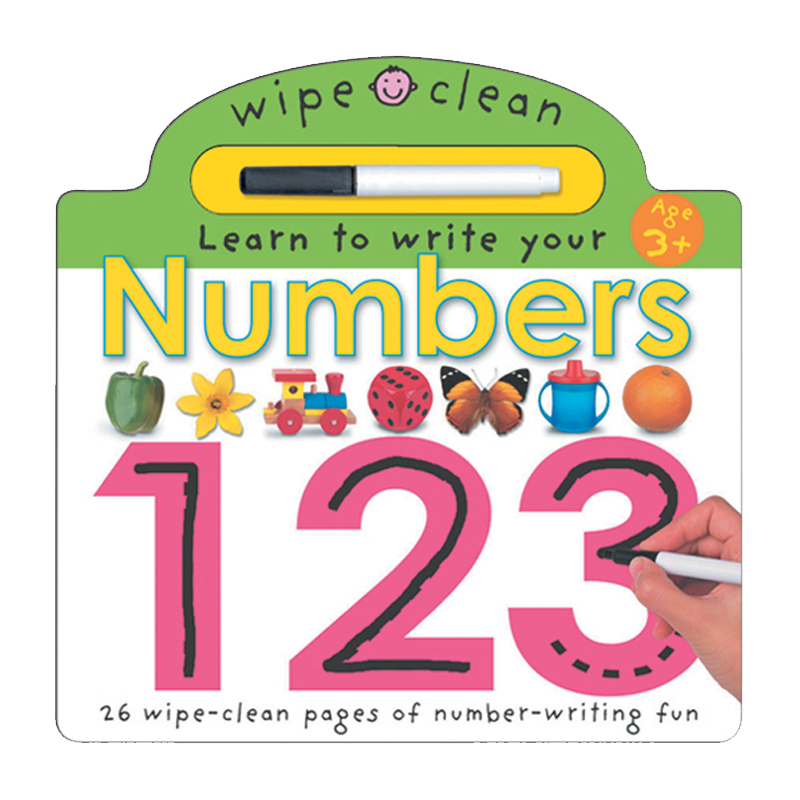 Wipe Clean Board Book Numbers
