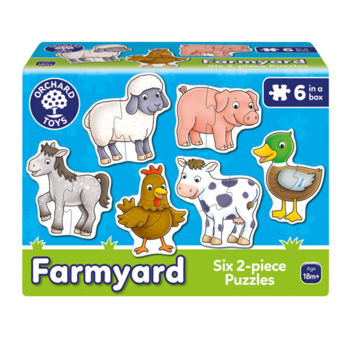 Farmyard Two Piece Puzzle