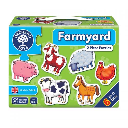 Farmyard Two Piece Puzzle