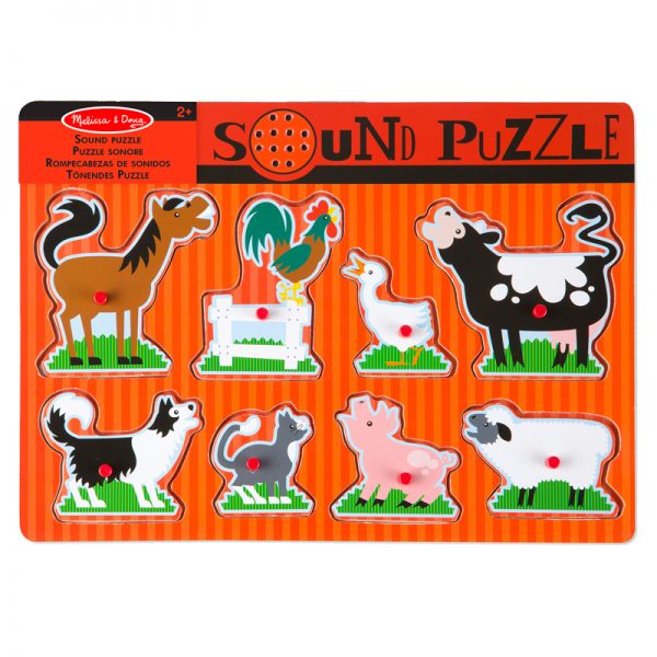 Farm Animals Sound Puzzle