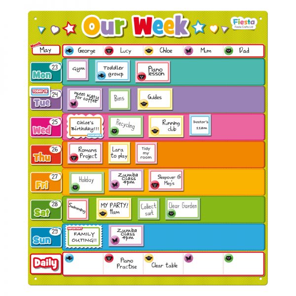 Our Week Magnetic Planner