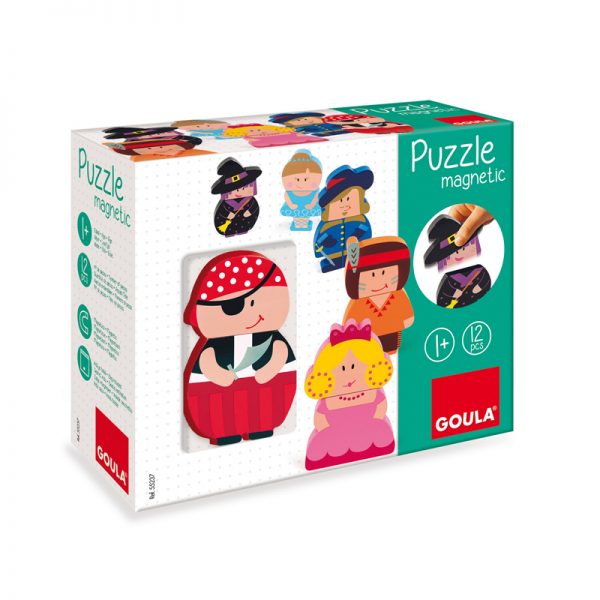 Magnetic Character Puzzle