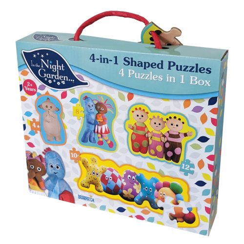 In the Night Garden 4 in 1 Shaped Puzzles