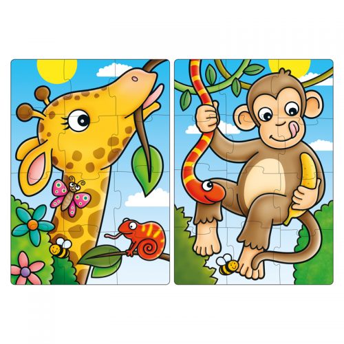 First Jungle Friends Two Piece Puzzles