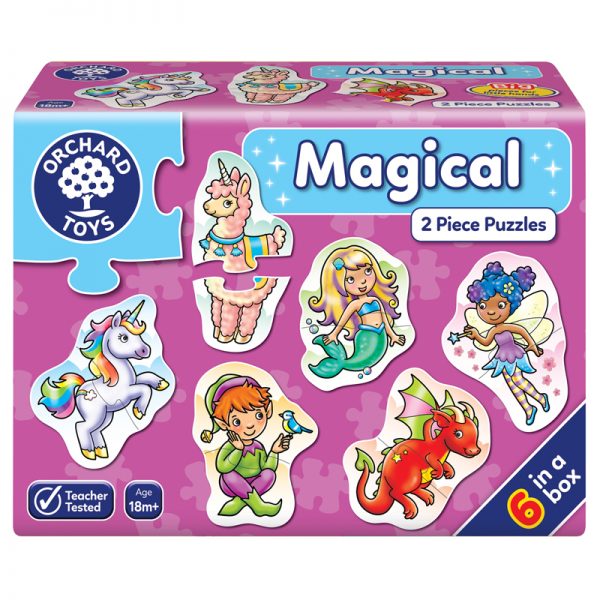 Magical 2 Piece Puzzles