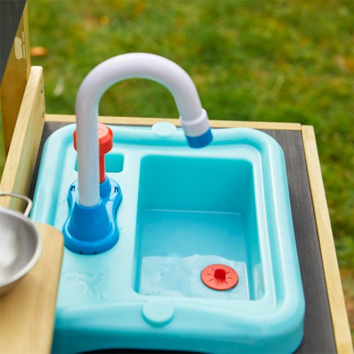 TP Splash and Play Early Fun Wooden Mud Kitchen
