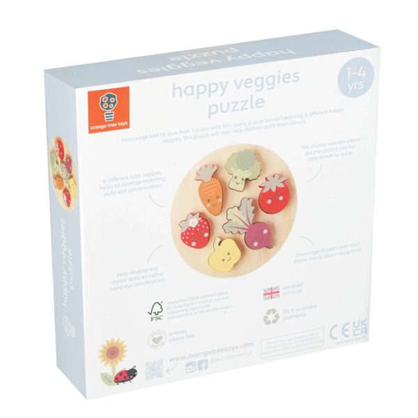 Happy Veggies Puzzle - Image 2