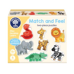 Match and Feel Two-piece Puzzles