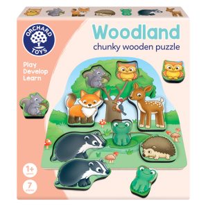 Woodland Chunky Wooden Puzzle