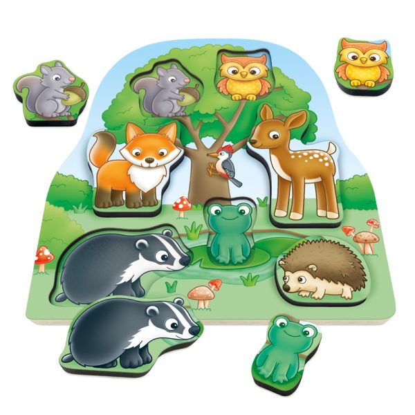 Woodland Chunky Wooden Puzzle - Image 2