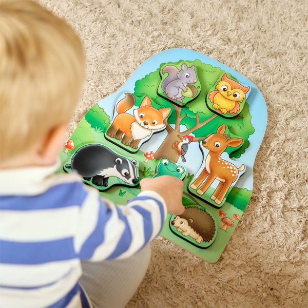 Woodland Chunky Wooden Puzzle - Image 5