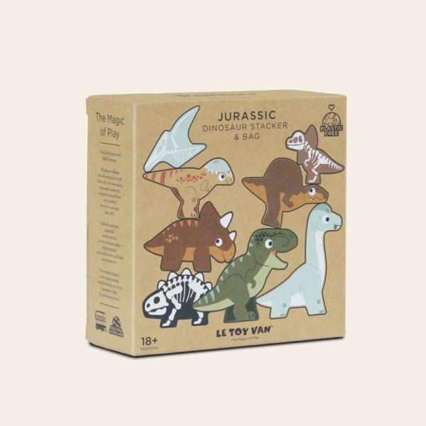 Jurassic Stacking Dinosaurs & Bag - Image 4