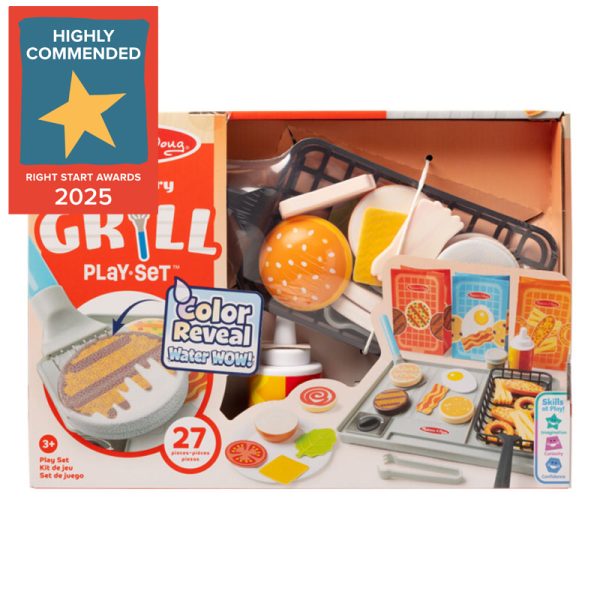 Flip & Fry Grill Play Set with Colour Changing Water WOW!
