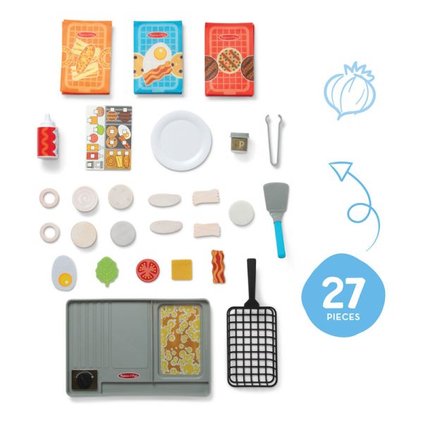 Flip & Fry Grill Play Set with Colour Changing Water WOW! - Image 3