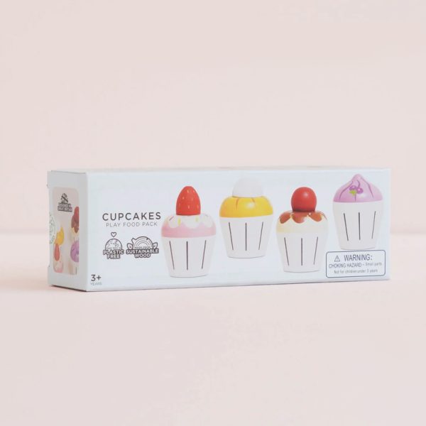 Wooden Cupcake Play Food Set - Image 2