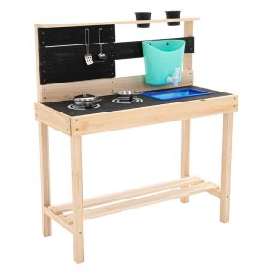 TP Little Chef Wooden Mud Kitchen