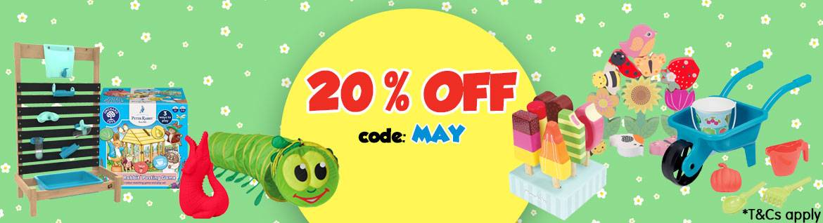 20% OFF - code SPRING