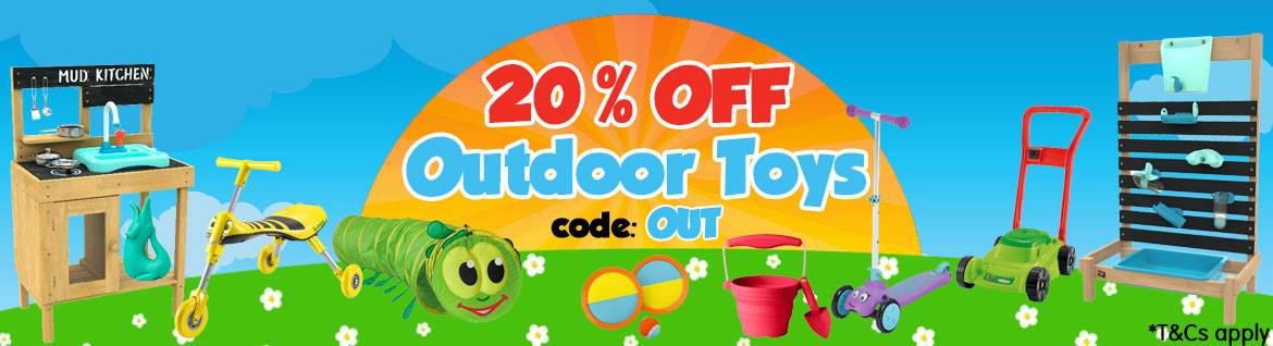 20% OFF Outdoor Toys